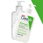 CeraVe, crema-schiuma idratante per il viso, pelle normale e secca, 236 ml