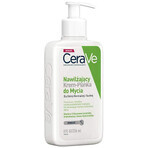 CeraVe, crema-schiuma idratante per il viso, pelle normale e secca, 236 ml