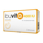 Ibuvit D3 4000 UI, 60 cápsulas