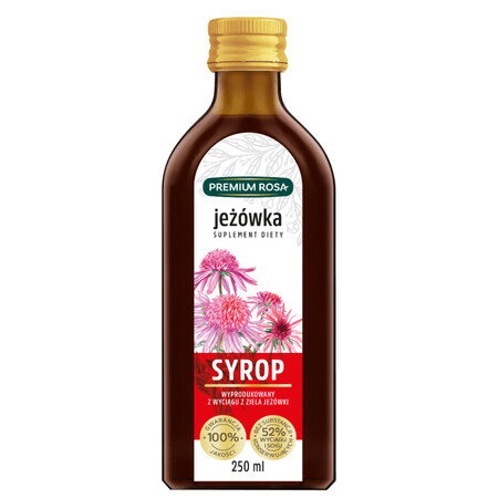 Premium Rosa Coneflower, sciroppo, 250 ml