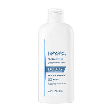 Ducray Squanorm, shampoo antiforfora, forfora secca 200 ml