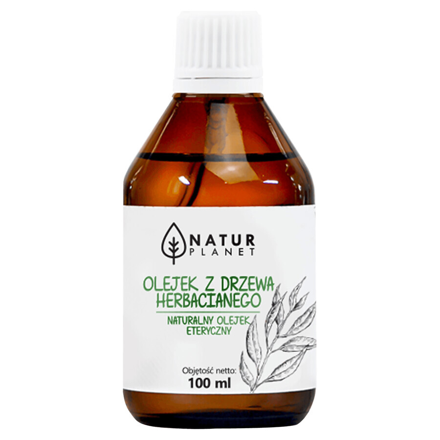 Natur Planet, olio di tea tree, 100 ml