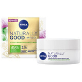 Nivea Naturally Good, crème de jour anti-rides à l'extrait de bardane bio, 50 ml