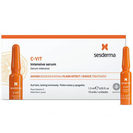 Sesderma C-Vit, intensives Gesichtsserum, 1,5 ml x 10 Ampullen