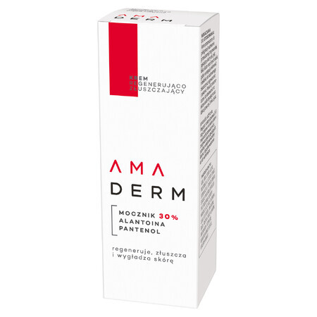 Amaderm Urea 30%, crema rigenerante ed esfoliante, 50 ml