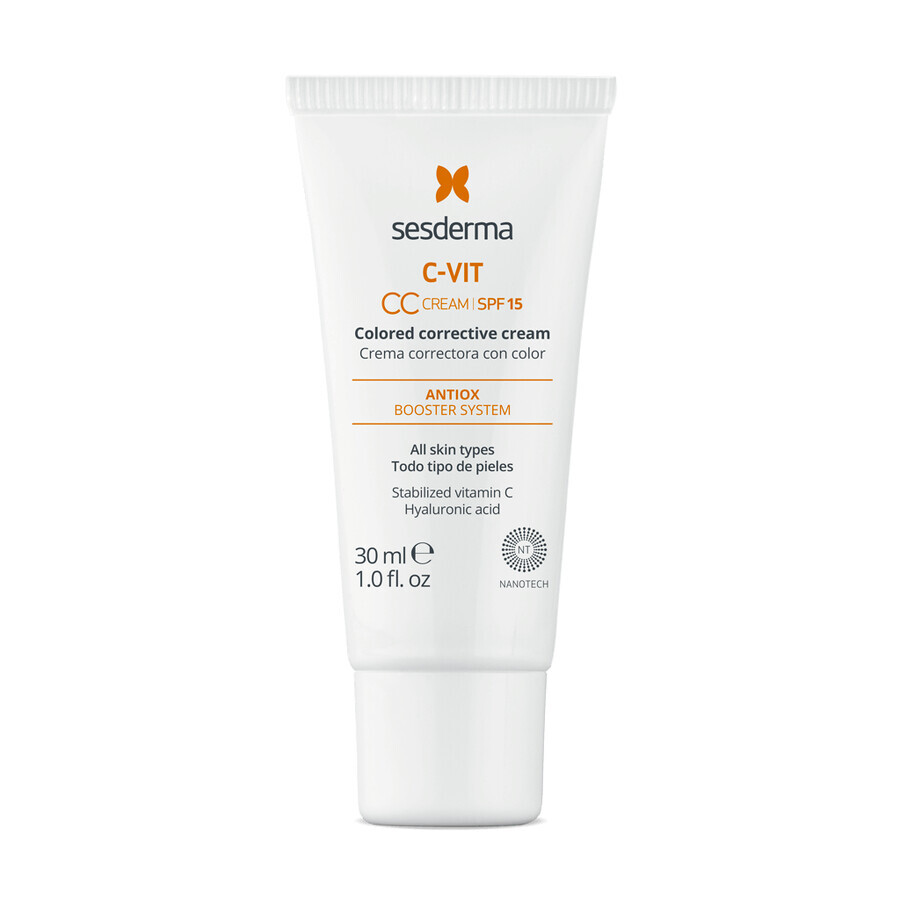 Sesderma C-Vit CC Creme, korrigierende Creme, SPF 15, 30 ml