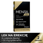 Mensil Max 50 mg, 2 comprimidos masticables