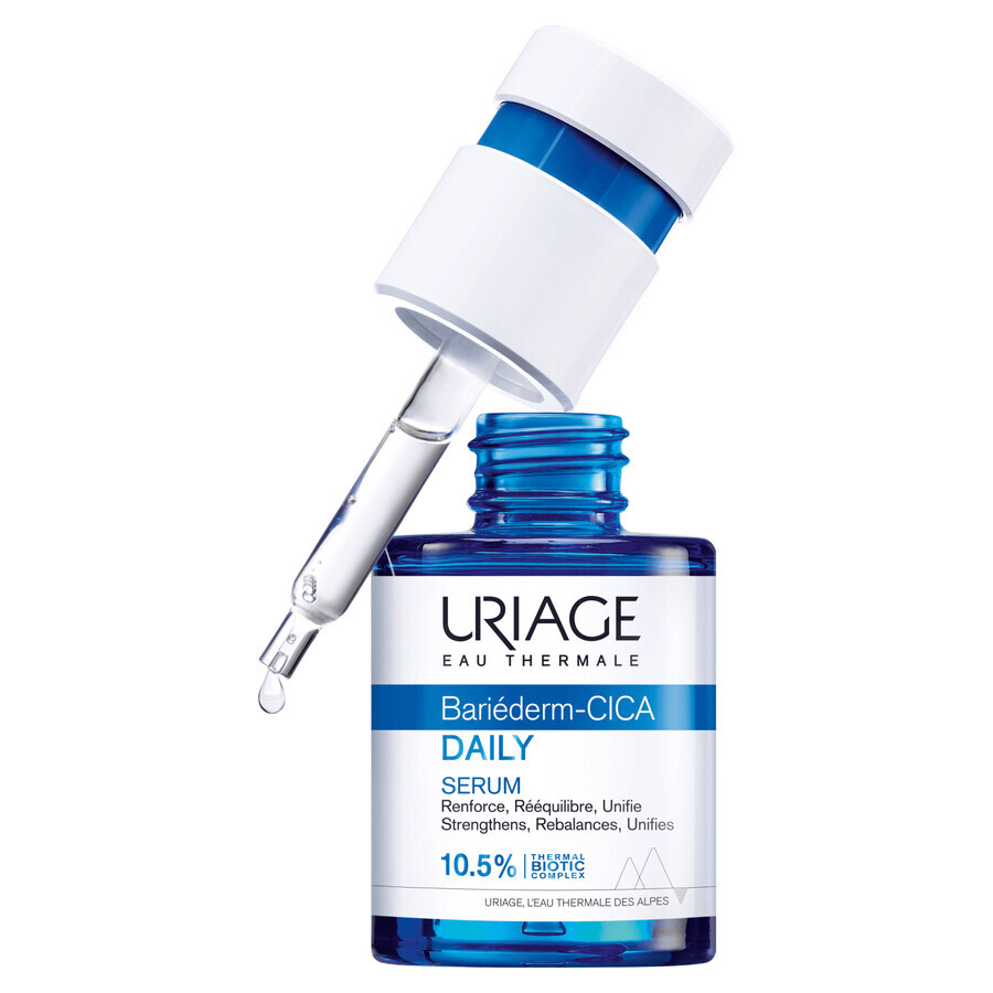 Uriage Bariederm CICA Daily, siero riparatore per pelli sensibili, 30 ml