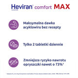 Heviran Comfort Max 400 mg, 30 comprimate 