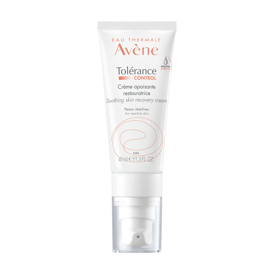 Avene Tolerance Control, cremă de față calmantă și regenerantă, piele normală și mixtă, 40 ml