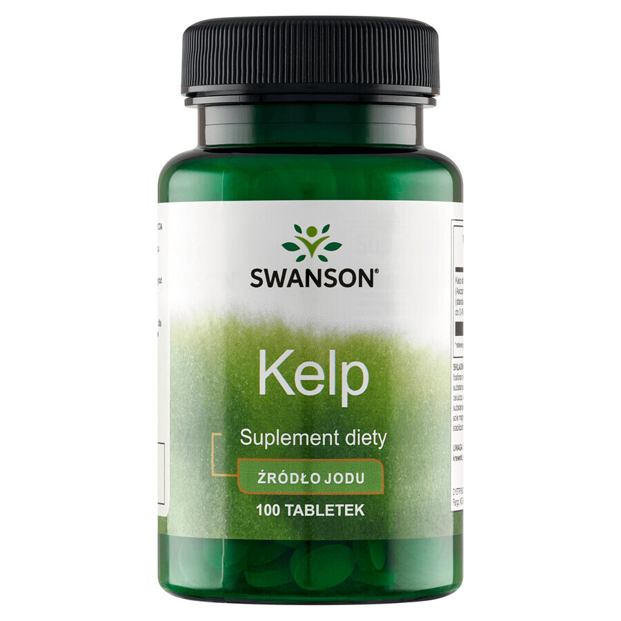 Swanson Kelp, 100 compresse