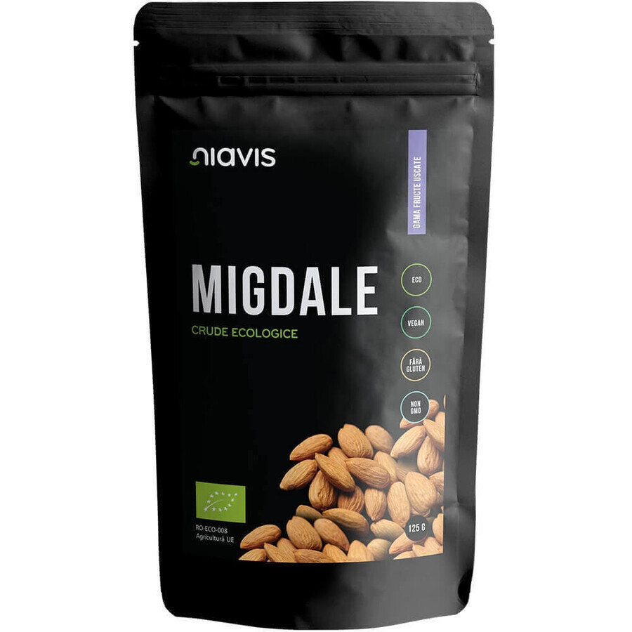 Mandorle crude biologiche, 125 g, Niavis