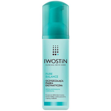 Iwostin Pure Balance, reinigender enzymatischer Schaum, 150 ml