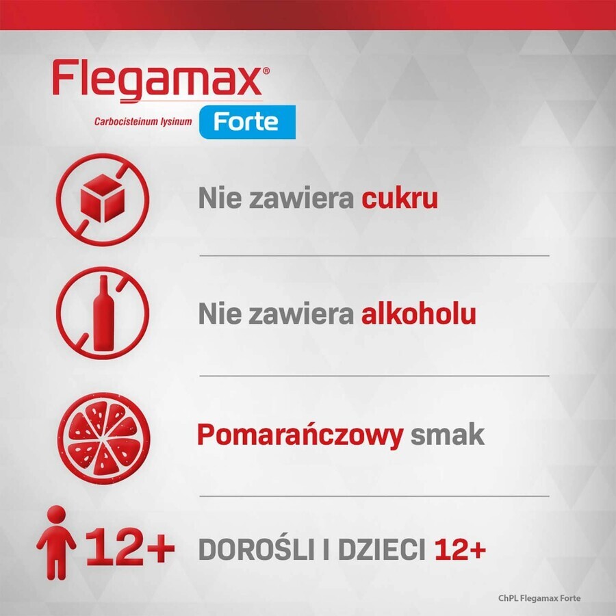 Flegamax Forte 2.7g, 6 sachets