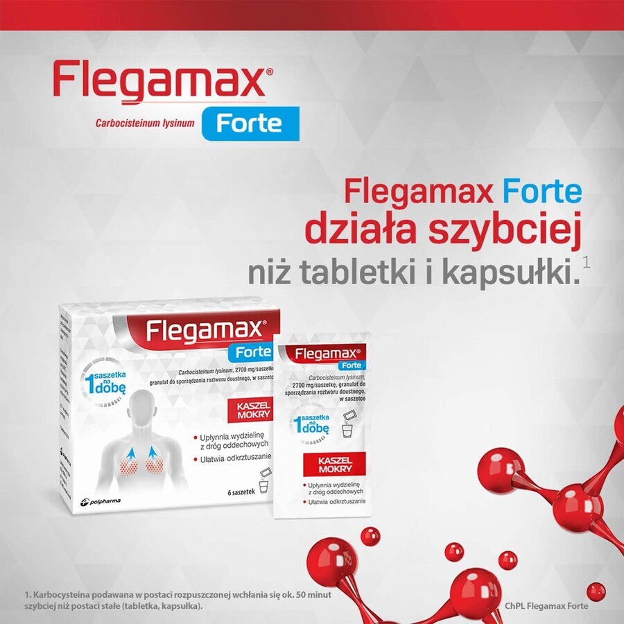 Flegamax Forte 2.7g, 6 sachets