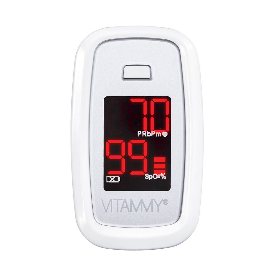 Vitammy Sat, pulsossimetro con display a LED