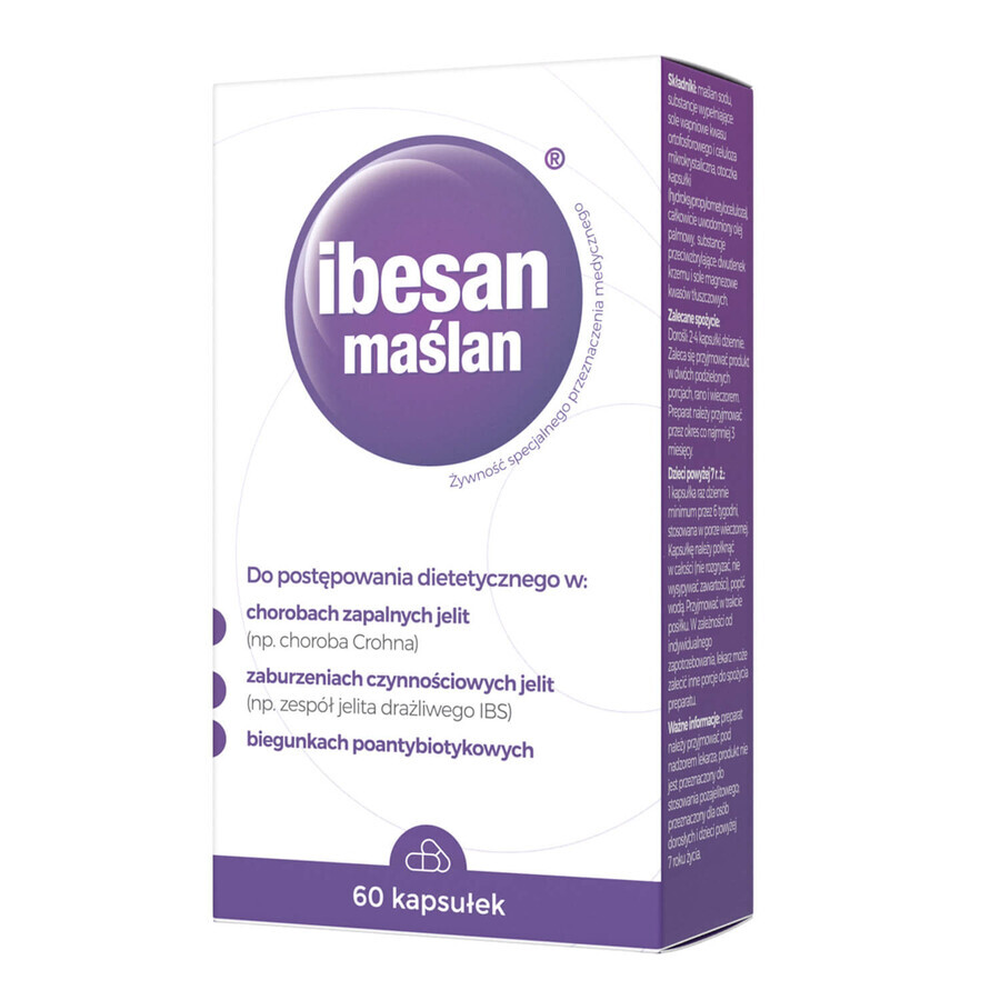 Ibesan butyrate, 60 capsules