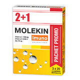 Molekin Imuno, 40 + 20 compresse effervescenti, Zdrovit