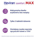 Heviran Comfort Max 400 mg, 60 comprimate