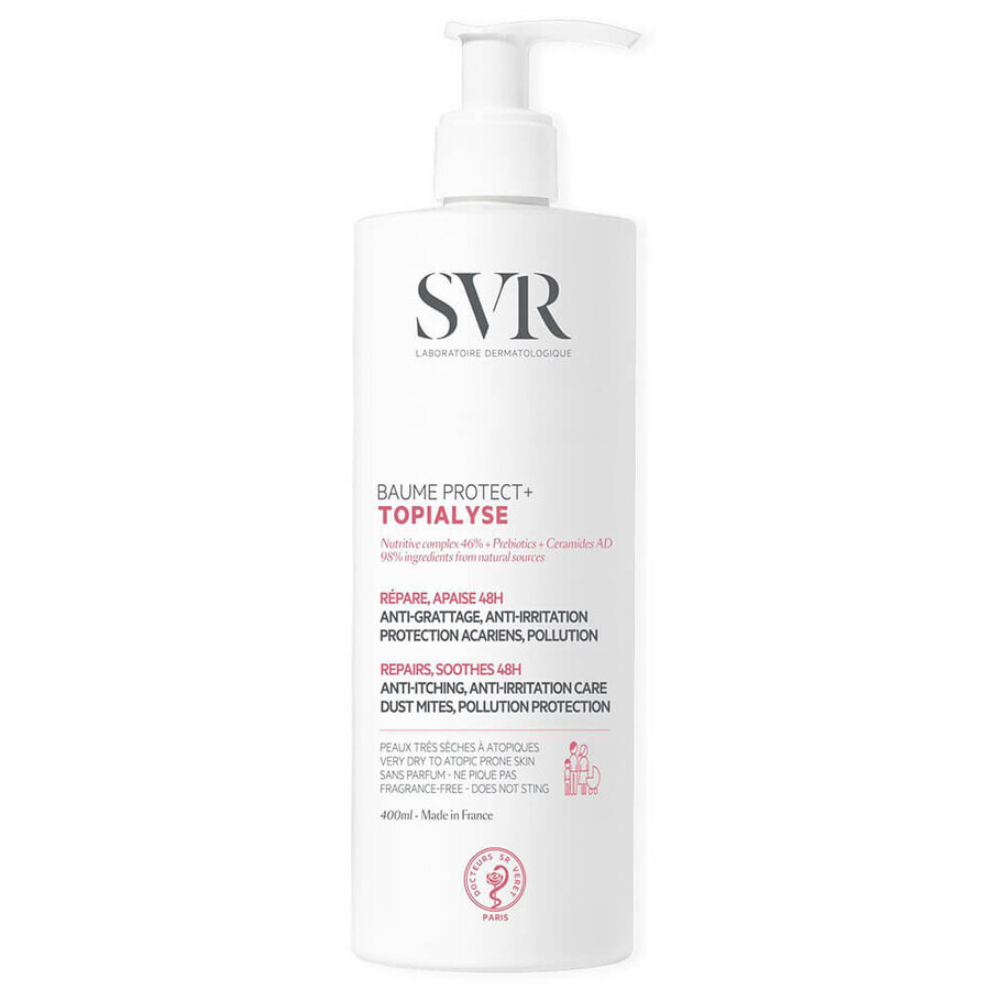 SVR Topialyse Baume Protect+, lozione protettiva, 400 ml