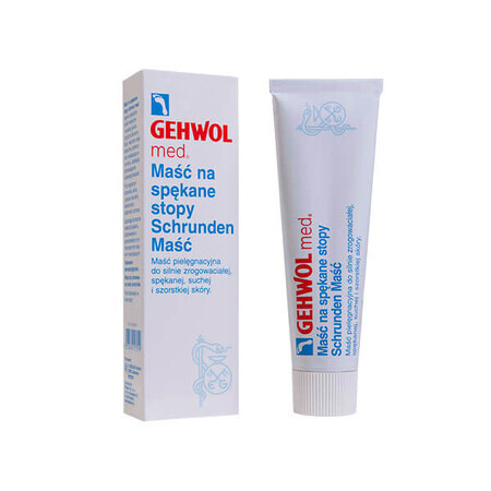 Gehwol Med Schrunden, ointment for cracked feet, 125 ml