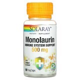 Monolaurine 500mg Solaray, 60 capsules, Secom