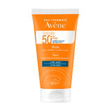 Avene Sun, gezichtsbeschermingsvloeistof, ultralicht, gevoelige, normale en gemengde huid, SPF 50+, 50 ml