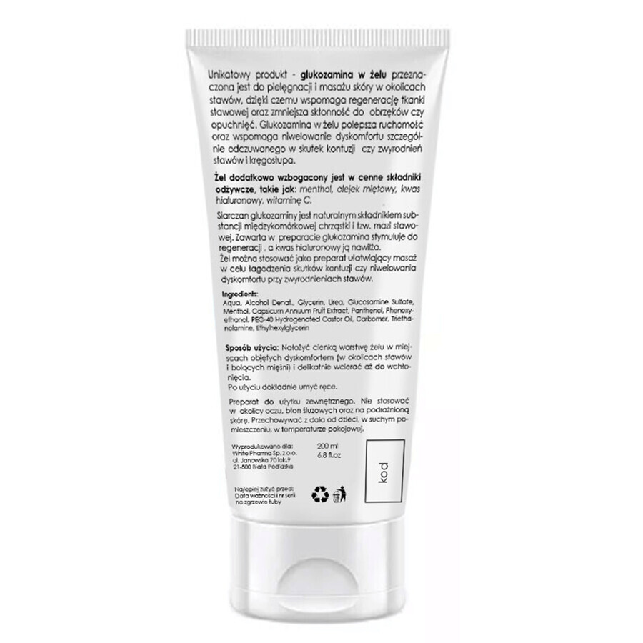 Fiore della Vita, gel di glucosamina, 200 ml