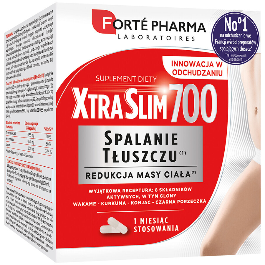 Forte Pharma XtraSlim 700, 120 capsule