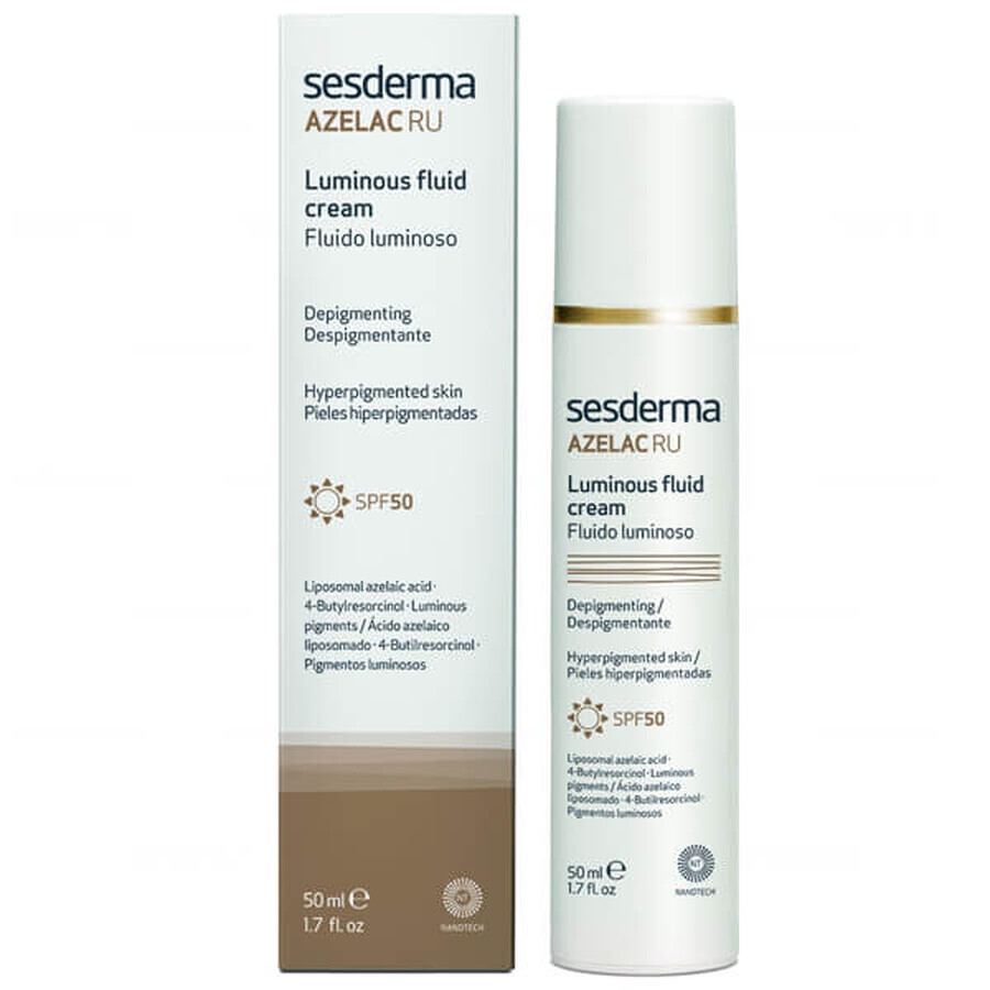 Set Sesderma, Reti-Age, anti-aging gel-cream, 50 ml + Azelac RU, illuminating emulsion, SPF 50, 50 ml