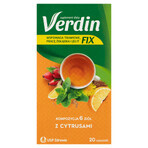 Verdin Fix agli agrumi, 20 bustine