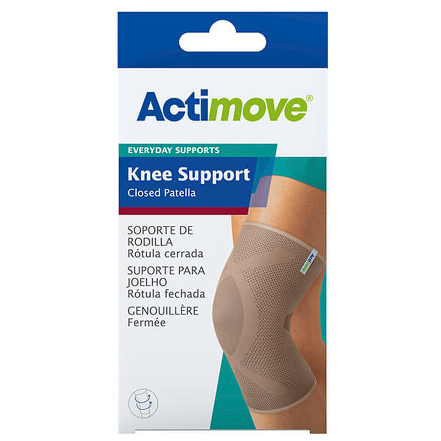 Actimove Everyday Supports, ginocchiera con rotula incassata, beige, taglia L, 1 pezzo