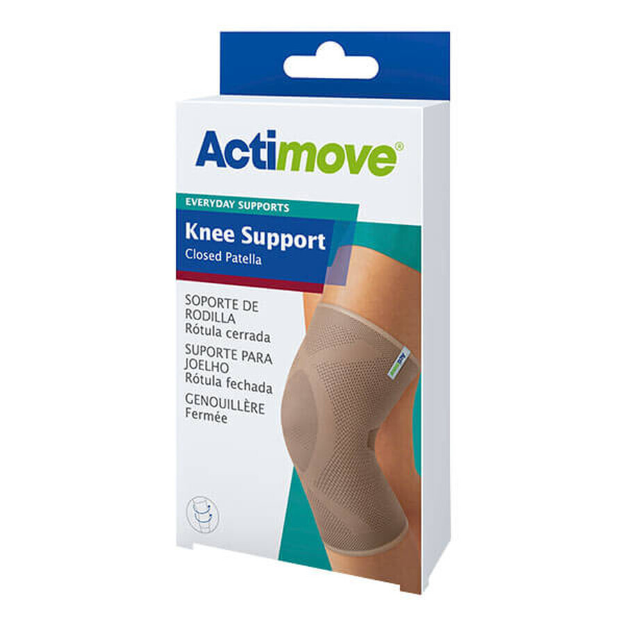 Actimove Everyday Supports, ginocchiera con rotula incassata, beige, taglia L, 1 pezzo