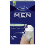 Tena Men Active Fit Pants, slip absorbant pour hommes, taille L/XL, 95-130 cm, Normal, 30 pièces