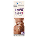 Icelandic Medic+, spray per la gola con nanosilver, aroma di fragola e menta, 30 ml