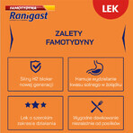 Famotidina Ranigast 20 mg, 30 compresse rivestite con film