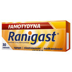 Famotidina Ranigast 20 mg, 30 compresse rivestite con film