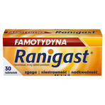 Famotidina Ranigast 20 mg, 30 compresse rivestite con film