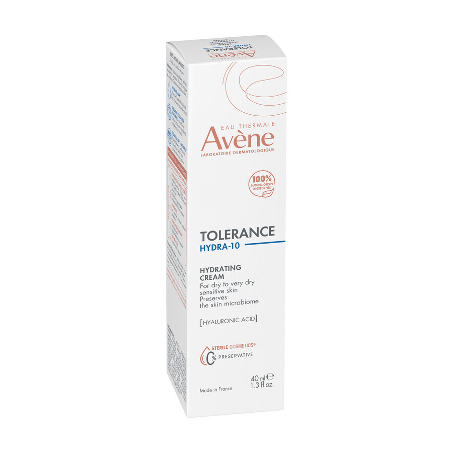 Avene Tolerance Hydra 10, cremă hidratantă, 40 ml