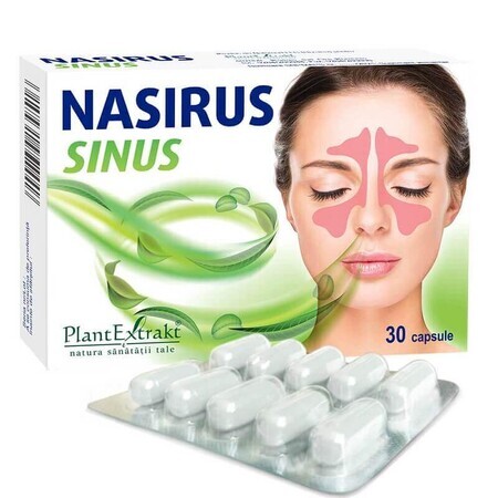 Nasirus Sinus, 30 cápsulas, Plant Extrakt