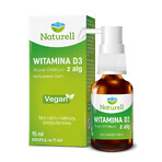 Naturell Vitamina D3 de Algas 1000 UI, gotas, 15 ml