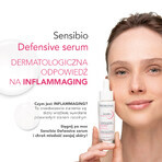 Bioderma Sensibio Defensive, siero idratante lenitivo per il viso, pelle sensibile, 30 ml