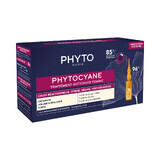 Phyto Phytocyane, Haarausfallbehandlung für Frauen, reaktive Ampullen, 12 Einheiten