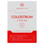 Genactiv Colostro con lampone, 20 pastiglie