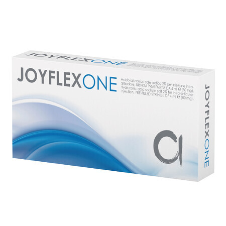 Joyflex One 2%, soluție sterilă de hialuronat de sodiu, seringă 4 ml x 1 fiolă