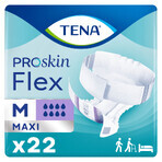 Tena Flex ProSkin, pannolini, taglia M, 71-102 cm, Maxi, 22 unità