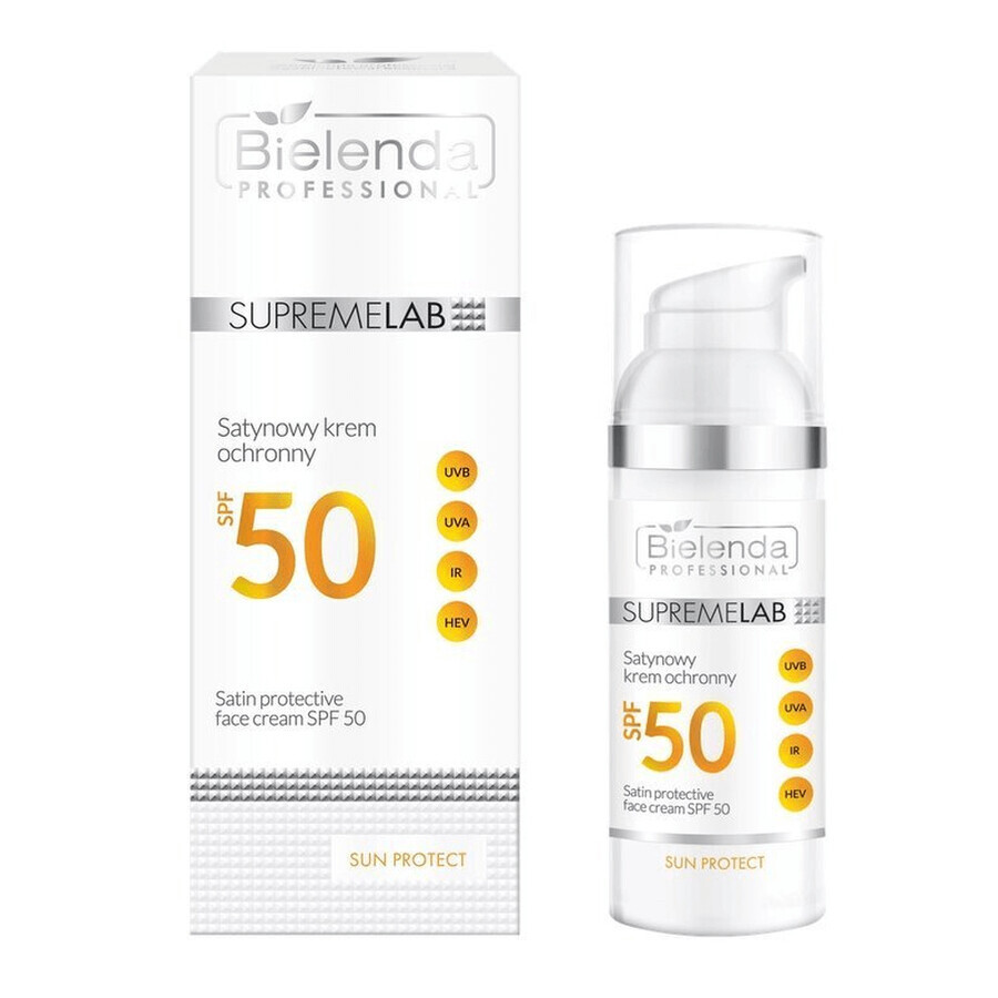 Bielenda Professional Supremelab Sun Protect, satin protective cream, SPF 50, 50 ml