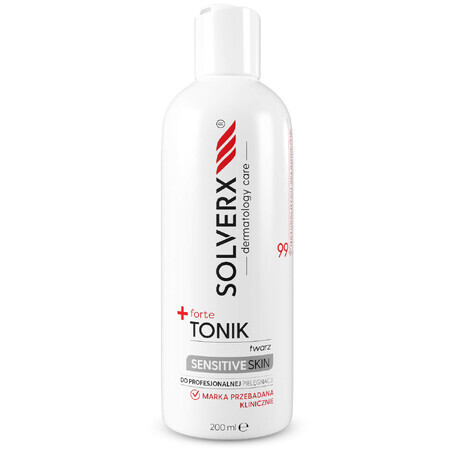 Solverx Sensitive Skin Forte, tonic facial, 200 ml