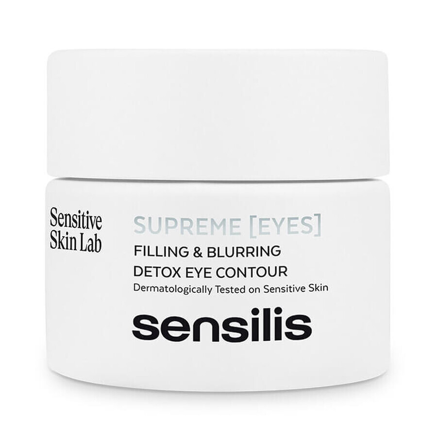 Sensilis Supreme, crema per il contorno occhi, illuminante e riempitiva delle rughe, 20 ml