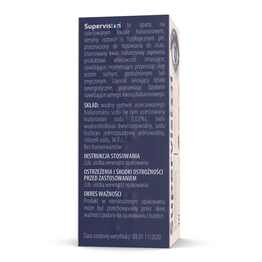 Olympus Supervision, collirio, 10 ml